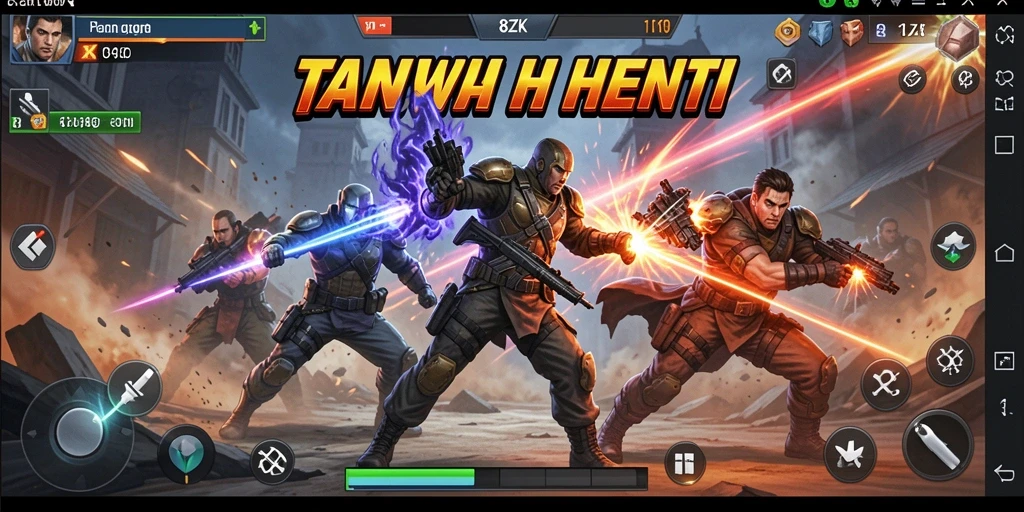Gameplay mengasyikkan dan aksi pertarungan epik di 8ZK.