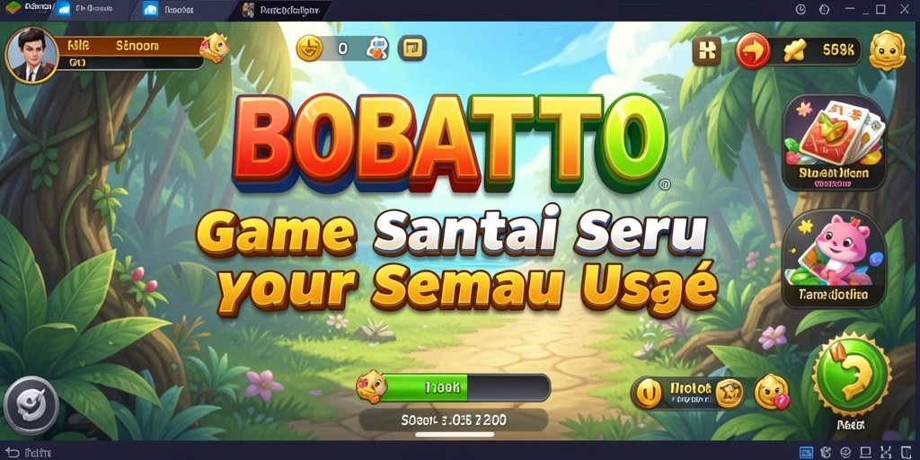 Gameplay BOBATOTO yang seru dan penuh warna.