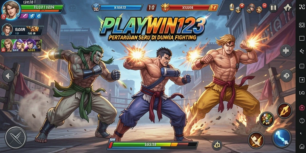 Tampilan gameplay menarik yang mendebarkan dalam PLAYWIN123.