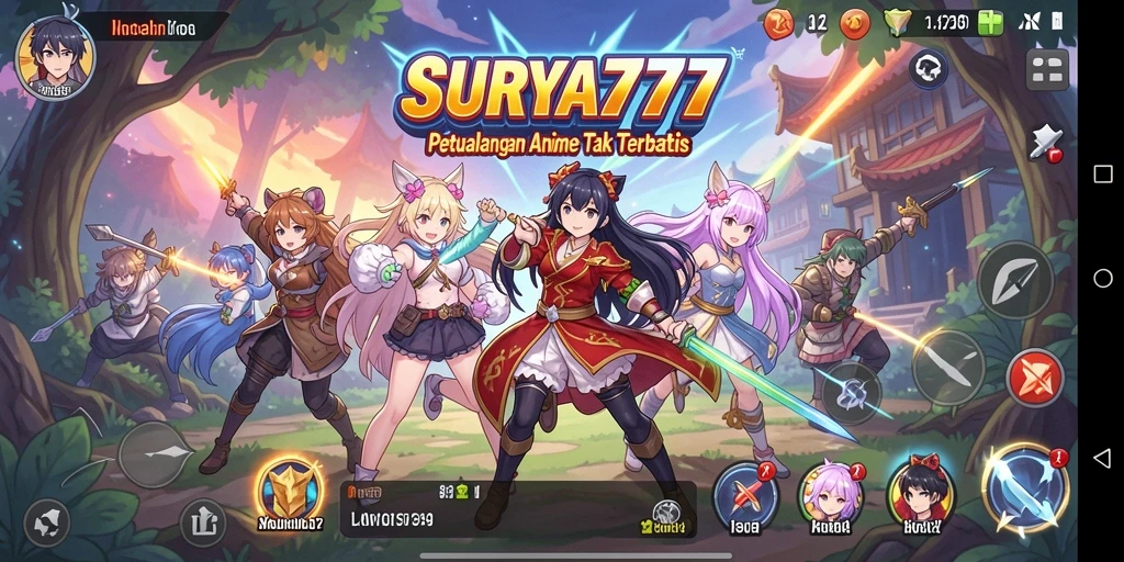 Tampilan gameplay menarik dari SURYA777 yang penuh aksi.